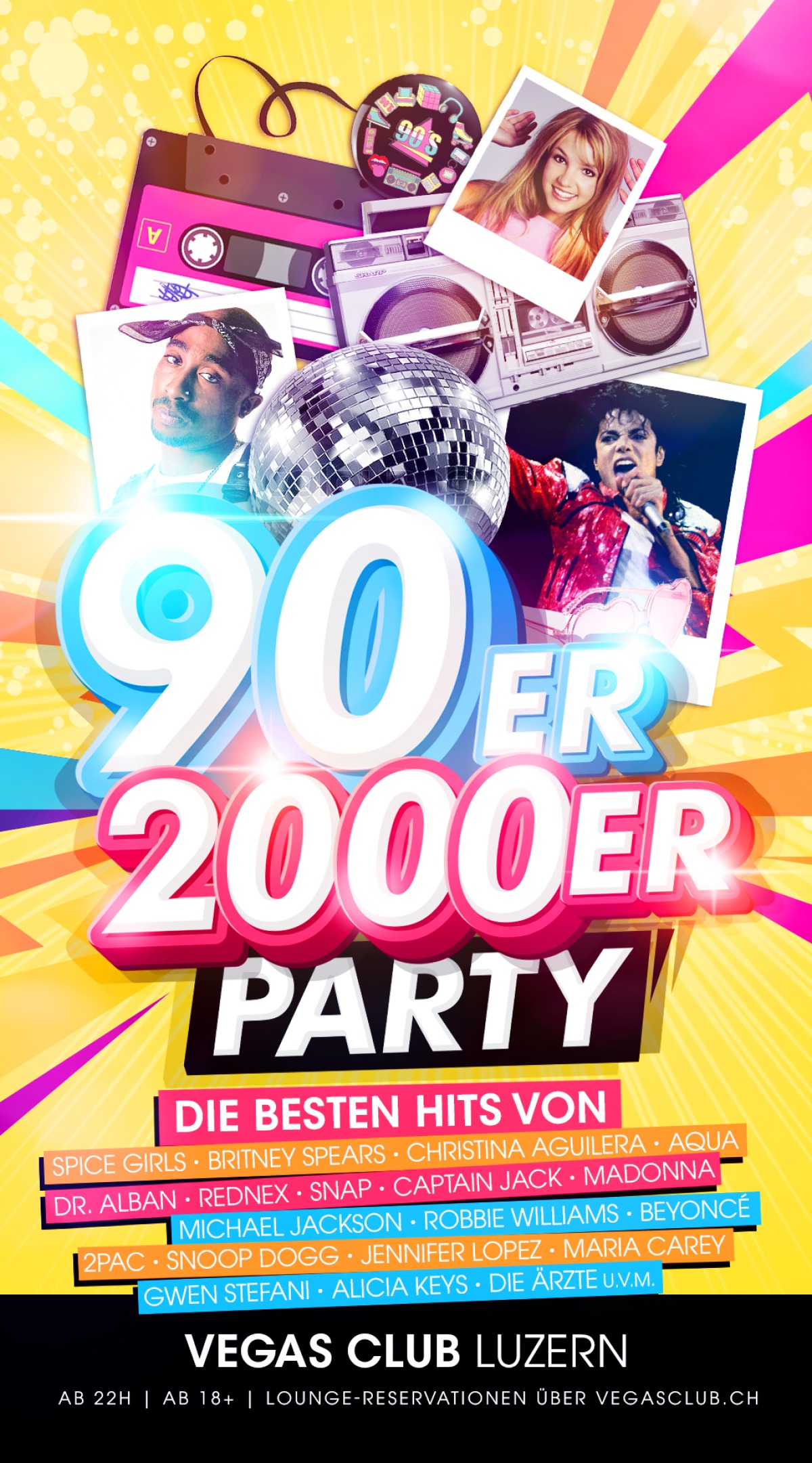 90er & 2000er Hits Party