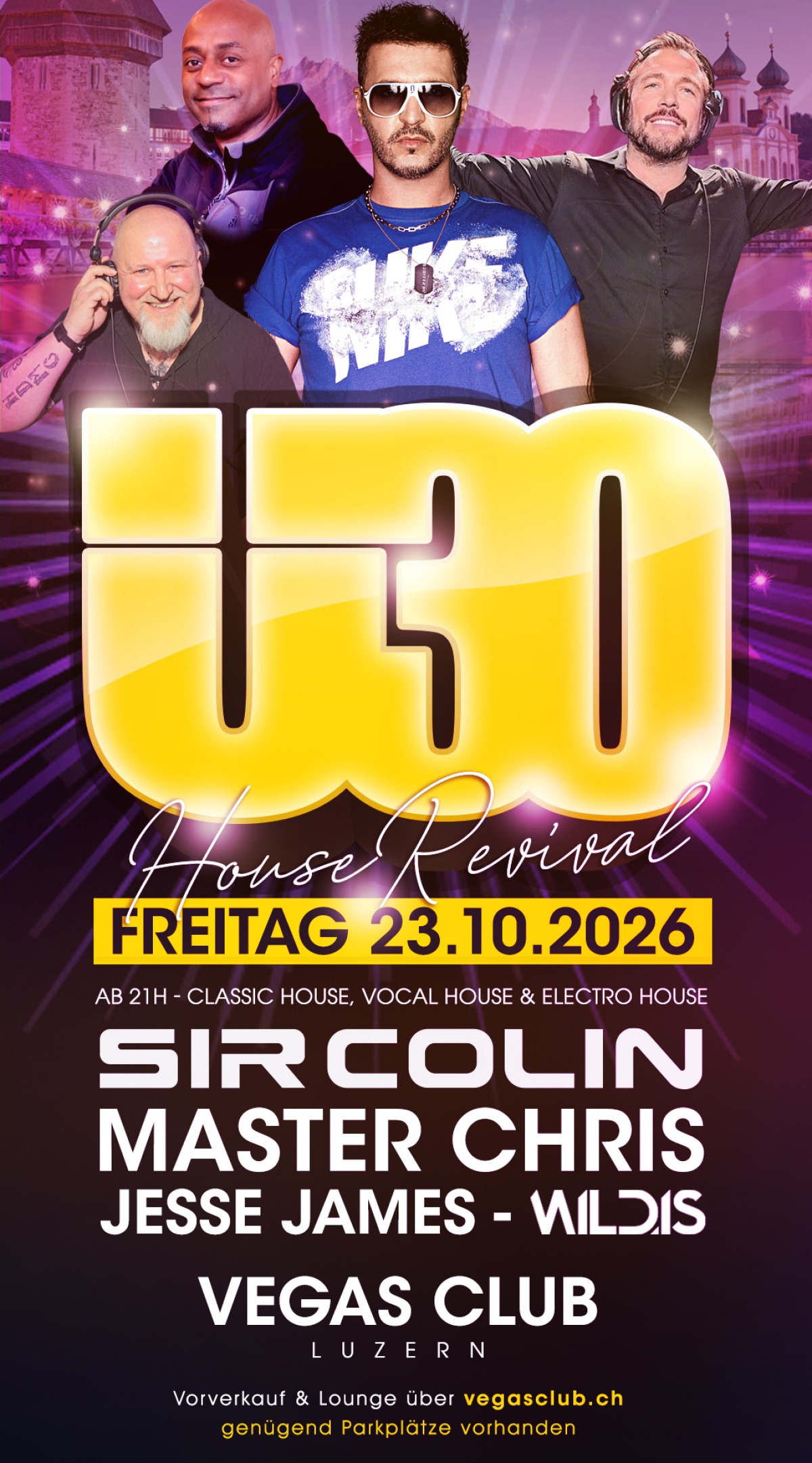Ü30 Special Edition - House Revival mit Sir Colin